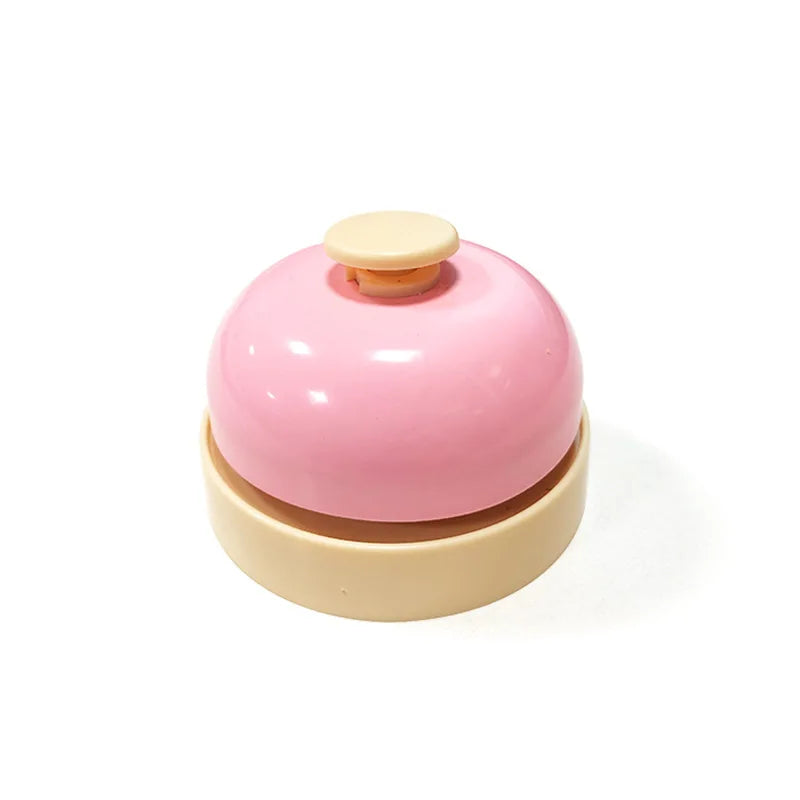 2025 New Arrival Customized Color PP+Iron Game Bell Party Answer Bell Board Game Ring Dingdong Bell 60pcs