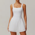 Hot Sale One Piece Tennis Dress Athletic Tennis Dress Gym Fitness Wear Golf Wear Tennis Skirt for Women