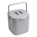 4L Kitchen Compost Caddy Waste Large Countertop Kitchen Compost Bin Food Storage Bucket Tea Residue Square Bucket