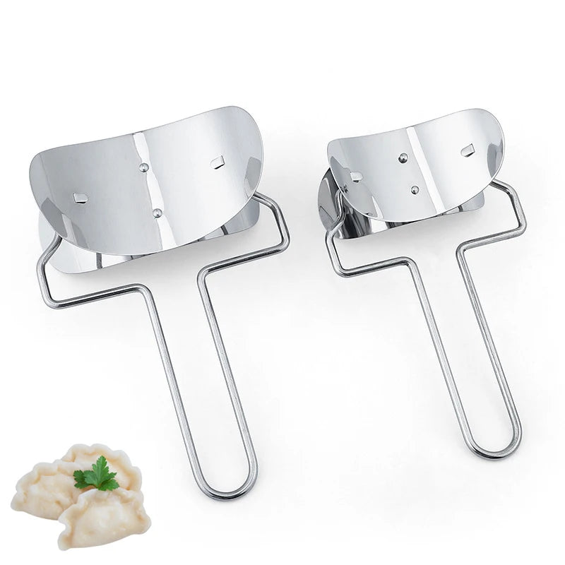 Home Kitchen Stainless Steel Dumpling Skin Maker Manual Dumpling Wrapper Tool