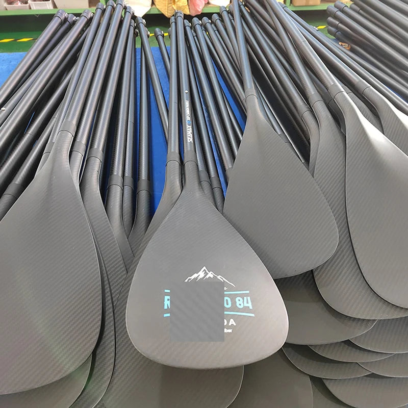 100% Carbon Fiber SUP Paddle 3 Sections 67-84"  Adjustable Stand up Paddle for 2023