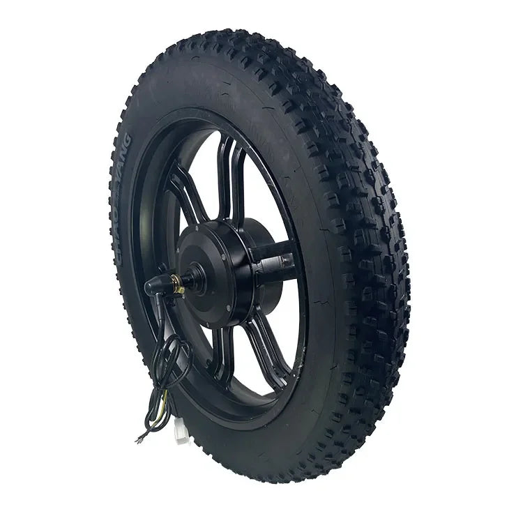M 20 Inch Geared Casted Snow Bike Fat Tire Hub Motor