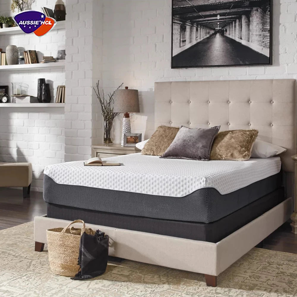 Factory Price Wholesale High-density king Queen Size Roll up Matelas Mattress Full-size Natural Latex Memory Foam Mattress