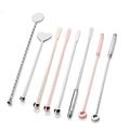 M127 Hot Sale Cocktail Decoration Bar Bartender Tools Martini Cocktail Stirring Rod 304 Stainless Steel Bar Stirrers