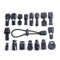 Fashion New Cord End Lock Stopper Toggle Stopper Round Rope String Logo Customized Plastic Stopper for Shoelace Drawstring Bags