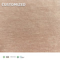 High Quality Combed Weft Knitted 220Gsm Organic Cotton Hemp Blend Jersey Fabric Plain Dyed Stretch for Hoodies & Dresses