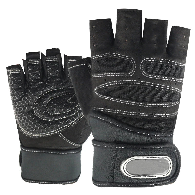 Fishing Cycling Sports Dumbbell Weightlifting Barbell Training Wrist Guard Gloves