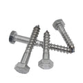 Stainless Steel DIN571 Hex Head Coach Wood Bolt Metric Coarse Thread Anti Rust for Timber Construction Outdoor Decking Fastening