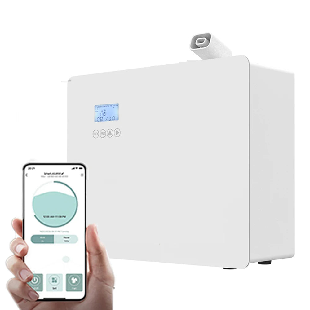 2024 Cold air Oil Diffused Nebulizer Luxuriant Professional  Hotel Scent Diffuser Bluetooth WiFi air Freshener Machine