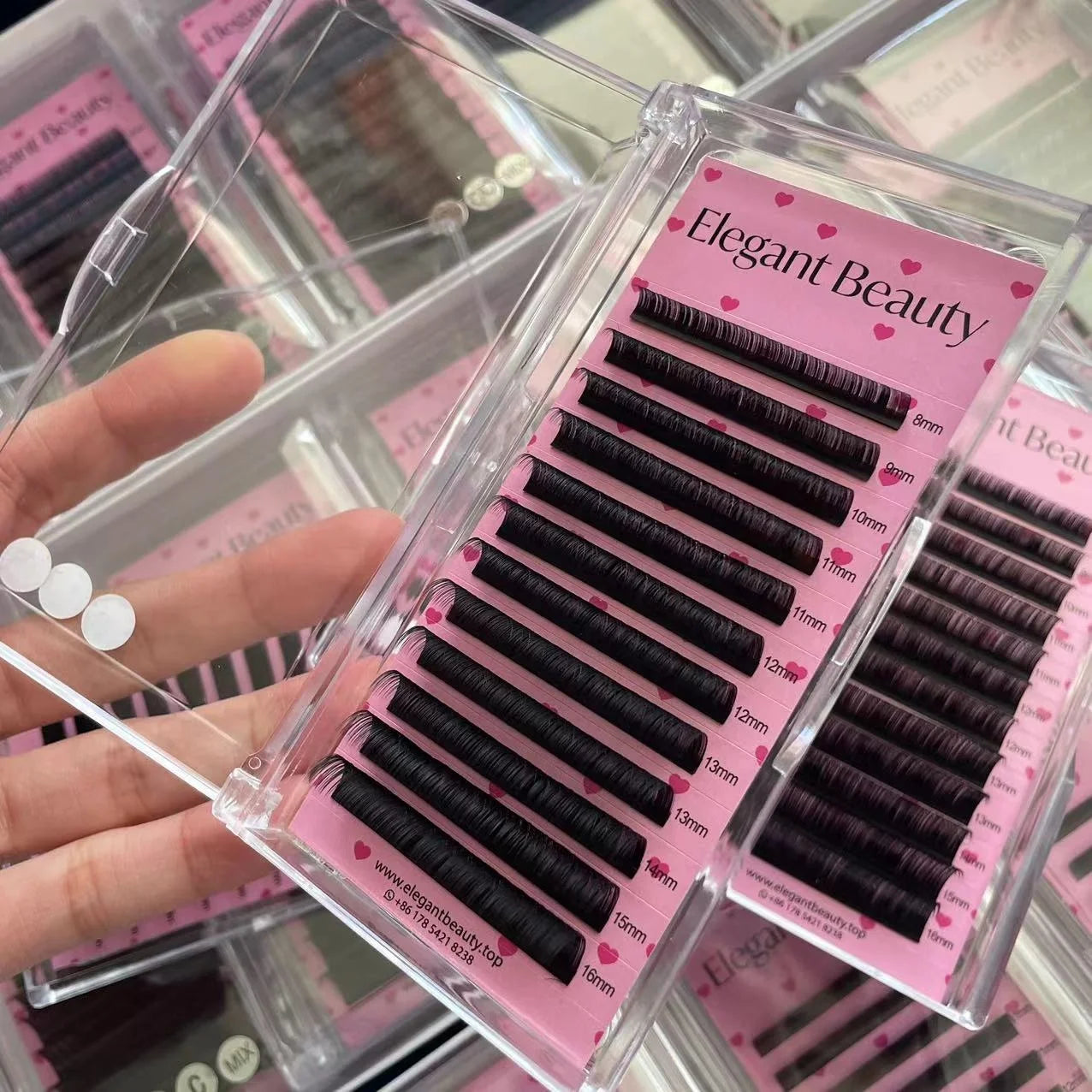 Wholesale Eyelash Extension Mink Vendor Las Extension Supplies Private Label Mink Lash