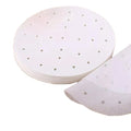 100 Sheets 10 Inch Parchment Paper Liners Air Fryer Coated Baking Circles Pans Cake Cheesecake Bread Milk Cookie Print