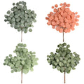 YOPIN 021 Wholesale Artificial Flowers Wedding Plants Artificial Eucalyptus Stems Leaves