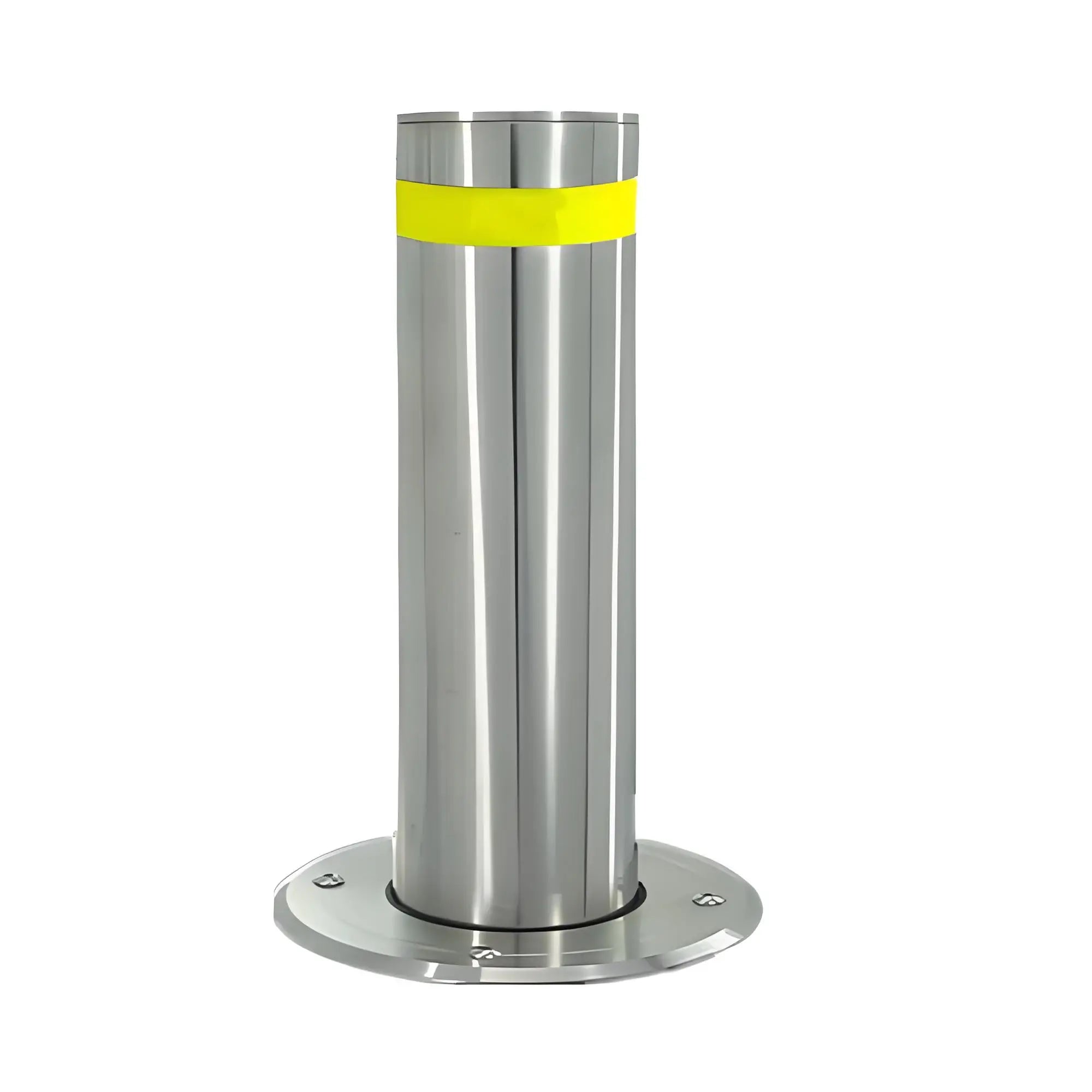 OEM Price Stainless Steel 350W Traffic Barrier Hydraulic Rising Semi Automatic Retractable Parking Bollards with Key