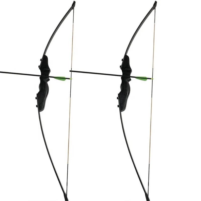 Recurve Bow Hunting and Arrow Shooting Glassfiber Limbs Takedown 40 Lbs Archery Recurve Bow