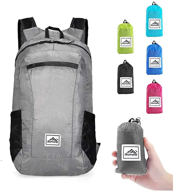 2024 Large Capacity Lightweight Waterproof Gym Travel Bag Fashion Outdoor Folding Design with Zipper Closure