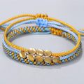 Handmade Adjustable Braided Silk String Rope Women Men Protection Lucky Tibetan Buddhist Bracelet Jewelry