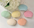 Handmade Natural Beeswax Scented Candle Shell Shape Art Home Decor-for Holidays Mother's Day Thanksgiving Christmas New Year