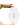 OEM 245/290/420mm Green Anion Chip Overnight Sanitary Pad Napkins with Anion Chips