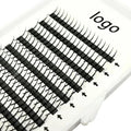 5-17mm Spikes Single Silk Pre Made Mink Premade Fans Spikes Eyelash Extensions for Salon Individual Eyelashes