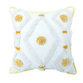 Innernor Modern Square Geometric Boho Floral Tribal Woven Tufted Luxury Lumbar Pillow Cover for Sofa Bedroom Home Hospital Decor