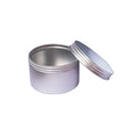 80*50mm Aluminum Round Metal Lipgloss Distribution Cosmetic Box 180ml for Beauty Shadow Lipstick Makeup Perfume Lotion Packaging
