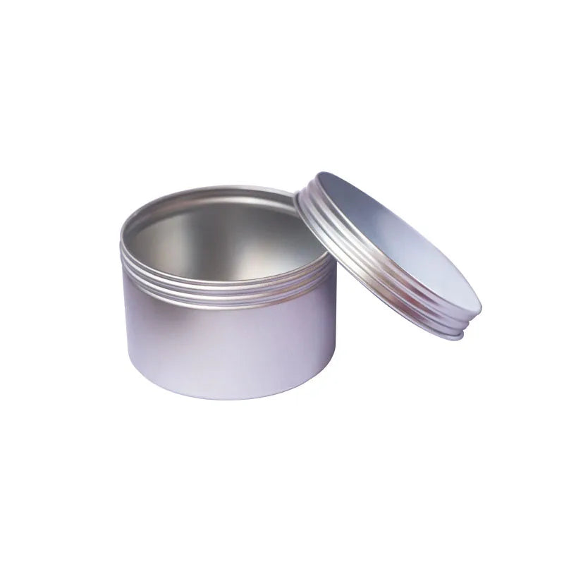 80*50mm Aluminum Round Metal Lipgloss Distribution Cosmetic Box 180ml for Beauty Shadow Lipstick Makeup Perfume Lotion Packaging