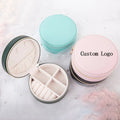 Custom Lady PU Leather Ring Case Personalized Jewelry Box for Women's Jewellery Boxes Packaging
