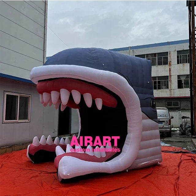 2022 New Design Event Activity Decorativecartoon Inflatable Whale Mouse Tunnel