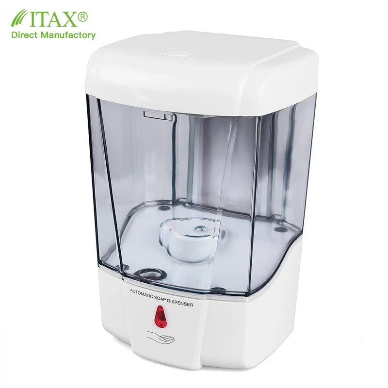 Wall Mount Abs Plastic Automatic Soap Dispenser for Bathroom Hotel Liquid Hand Soap Holder