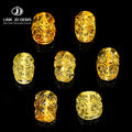 LINK JD GEMS JDPZW59 CNAS Certified Carved Animal Shape Charm Pendant Bead Pixiu Beads Earring Bracelet Jewelry Accessories for