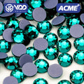 VDD 026 Blue Zircon ACME Top Quality Hot-Fix Glass Rhinestones Crystal Flatback Stones for Garment Decoration