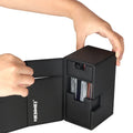 Storage Box Wholesale Custom Premium Game  Sports Board Playing Card  Leather  Leather Deck Box Game Card Box Leather