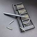 NBFLOURISH 48-Piece Steel Industrial Magnetic Multi-Function Push-Pull Disassembly Tool Set Phillips Bits for Mobile Phone