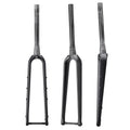 Winowsports Carbon Gravel Fork 700*50C 50mm Offset 100*12mm Thru Axle Hidden External Cable Gravel Bike Front Fork