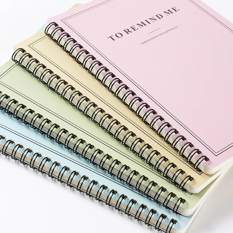 A5 Composition Note Book Office School Journal Spiral Notebooks for Students