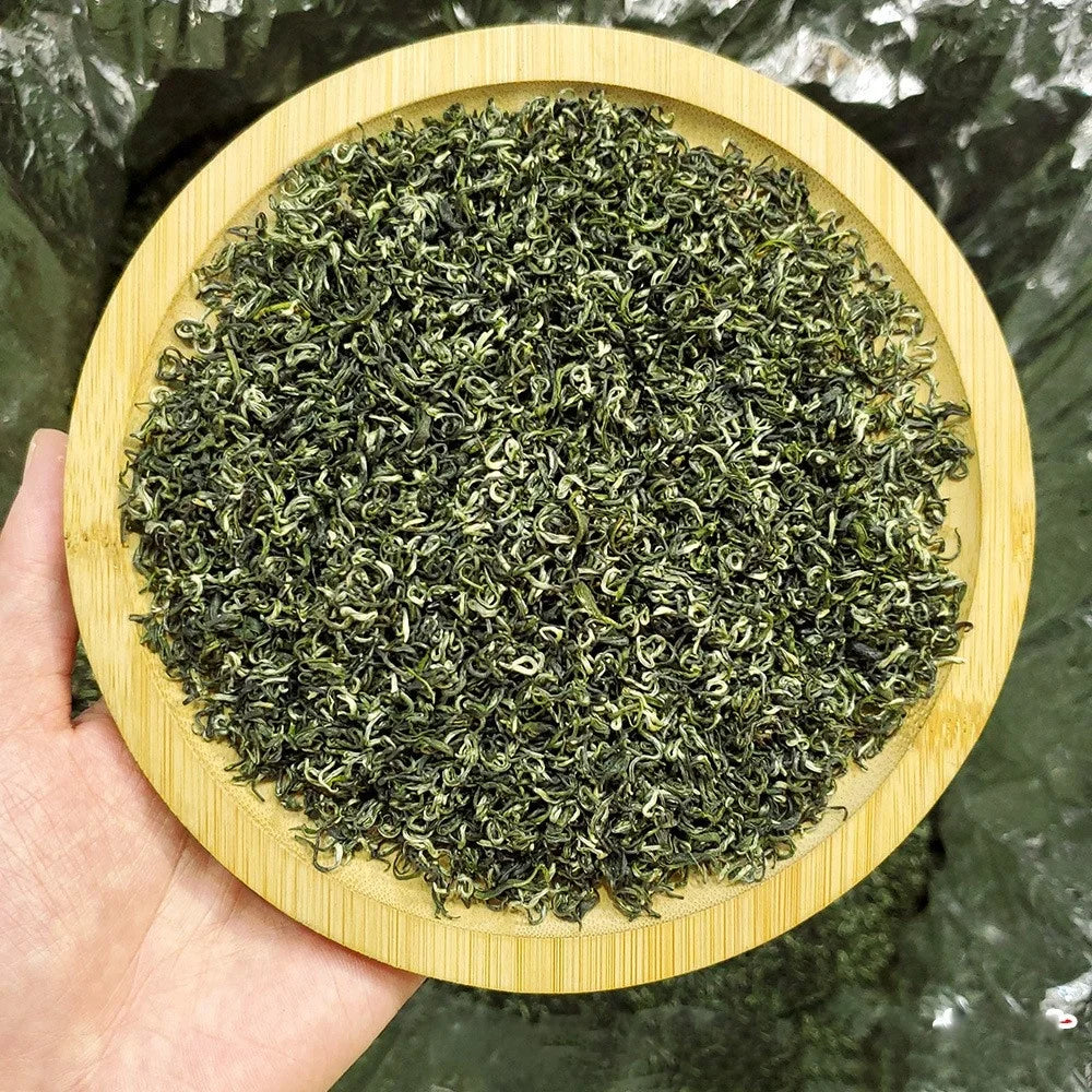 LT06 B Grade Bi Luo Chun Green Tea Leaves Loose Bubble Tea