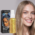 Body Shimmer  Spray Refreshing Not Greasy Christmas Makeup Shiny Add Glamour Clothes Decoration Hair Body Glitter Spray