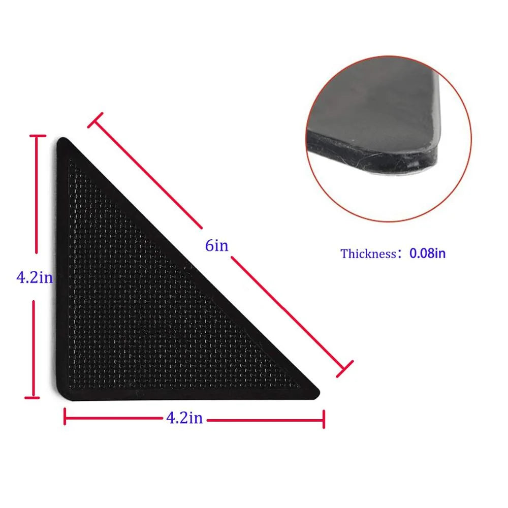 2023 Abendo New Arrival Double Side Residue Free Waterproof Anti Curling Rug Pads
