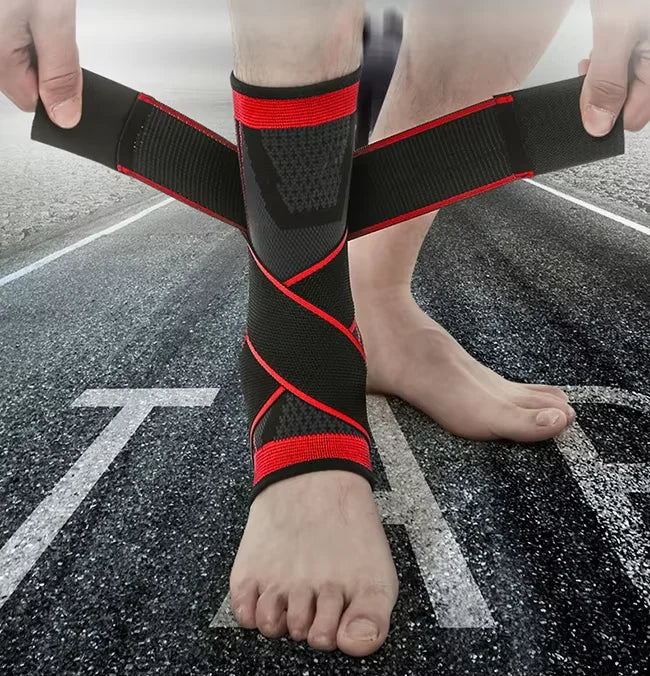 Low Price Volleyball Basketball Bands Ankle Support Bandage Breathable Bands Heel Protector