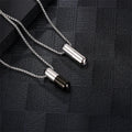 Wholesale Stainless Steel Vintage Capsule Pendant Necklace for Men