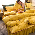 Manufacturers Custom Sabanas Luxury Velvet Bed Sheet 100% Cotton