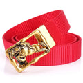 TUSHI Men's Business Casual Outdoor Nylon Fabric Belt Automatic Zinc Alloy Buckle Wear Toothless Buckle Direct