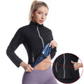 Customized Violently Sweat Suit Women's Sports Running Fitness Clothes Bodybuilding Girdle Belly Band Pocket Wicking Shapewear