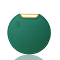 Round Upright Plastic Chopping Board Fruit Chopping Board PE Mildew-proof Can Stand on Both Sides