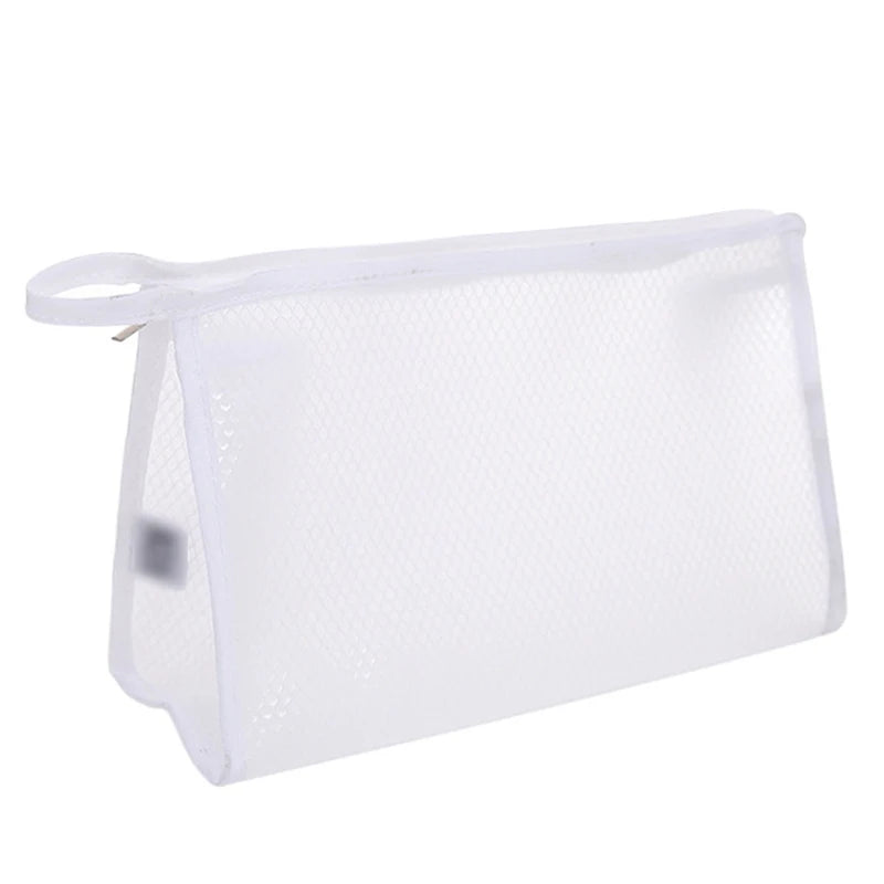Fashion Women Custom Printed Pvc Beach Swimming Shopping Bag Waterproof Summer Travel Zip PVC Tote Neon Large Cosmetic Bags