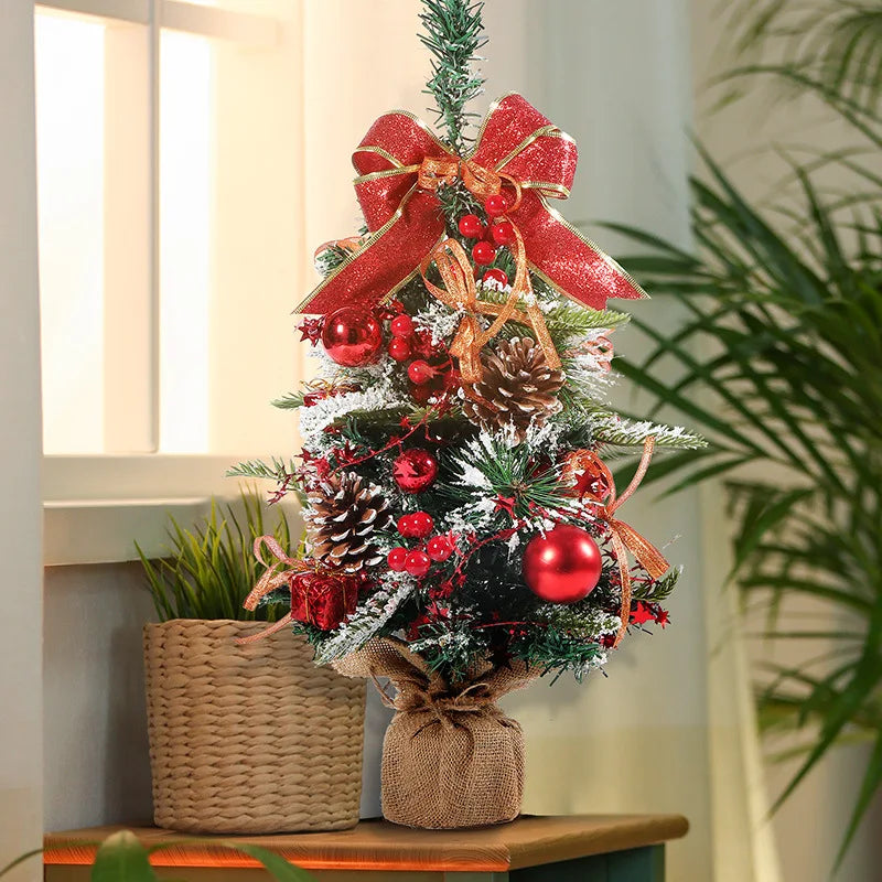 Wholesale Table Top Christmas Tree Table Top Gifts Christmas Decorations Home Decor Background Ornaments