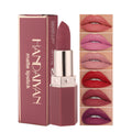 HANDAIYAN 6 Colors Matte Lipstick Set Velvet Non-Fading Transfer Proof Long Lasting Waterproof Lipstick Makeup Kit Wholesale
