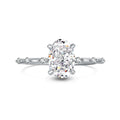 Dylam Luxury Big Square Cut Zircon Ring Micro Paved Cz 8A Cubic Zirconia 925 Ring for Women Jewelry Silver Female Rings Wedding