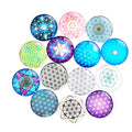 3D Domed Logo Stick Labels Crystal Glue Drop Stickers Soft Resin Epoxy Sticker for Candle Colorful Plastic Resin Epoxy Candle MegaBDM