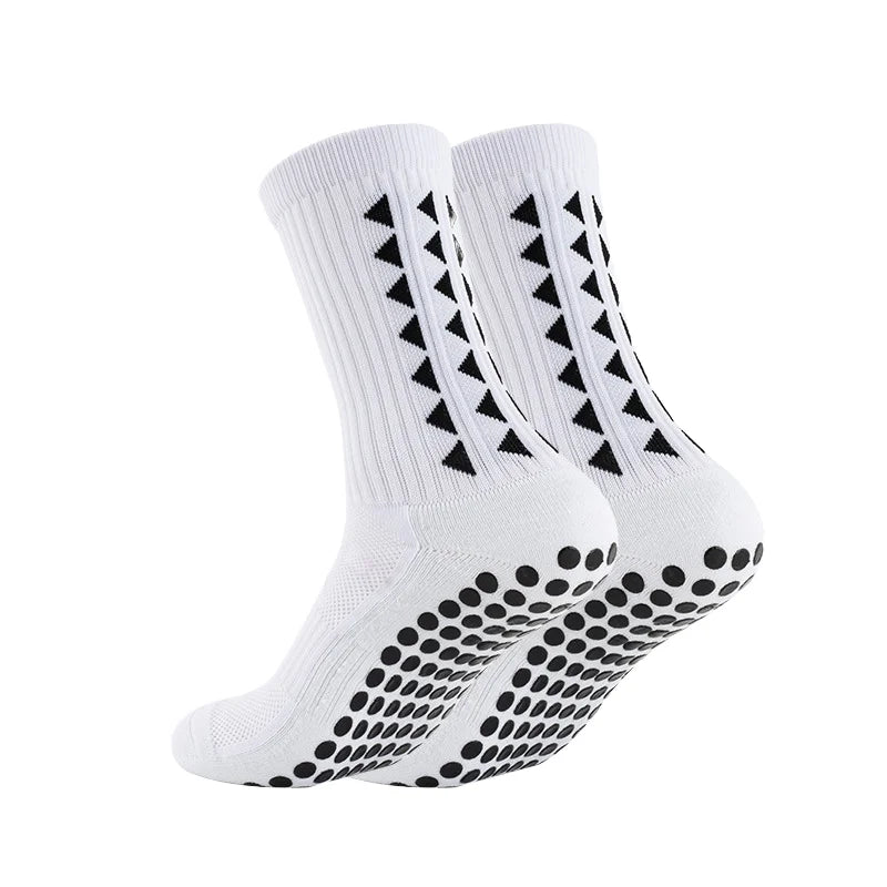 Wholesale Elite Men's Ankle Grip Glue Socks Non-Slip Anti-Slip Design Customizable Logo Knitted Stockings ODM OEM Logo Autumn